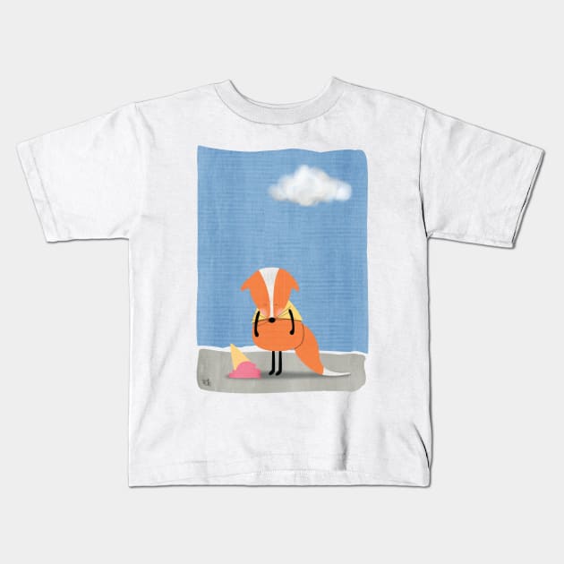 oh. my ice-cream. Kids T-Shirt by Madebykale